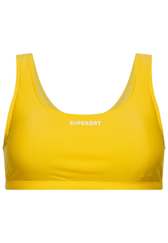 Nautical yellow bikini top