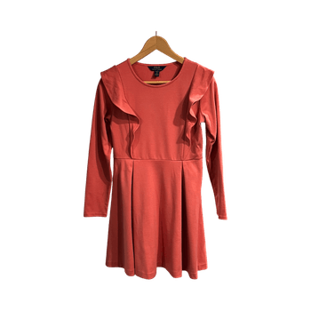 Cotton coral dress