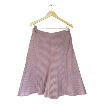 Reiss pleated midi skirt