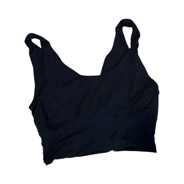 Black crop top
