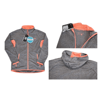 Grey softshell jacket