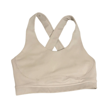 White sports bra