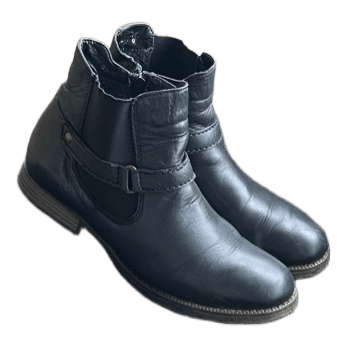 Rieker black ankle boots