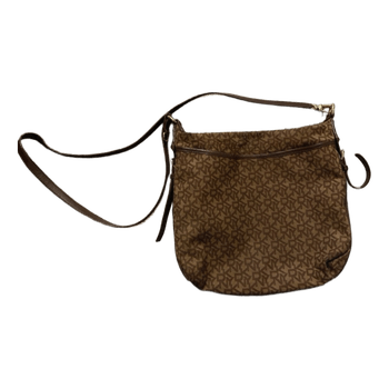 DKNY ruskea olkalaukku
