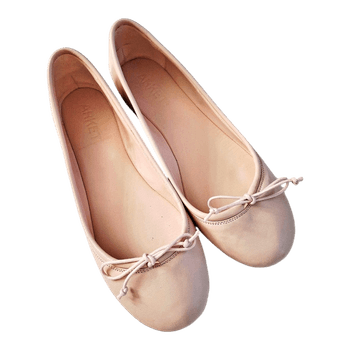 ARKET leather ballerina flats - new!