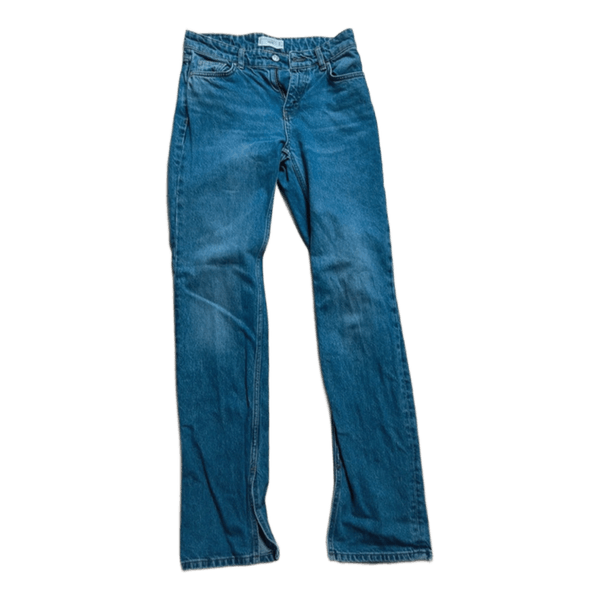 Blå denim jeans