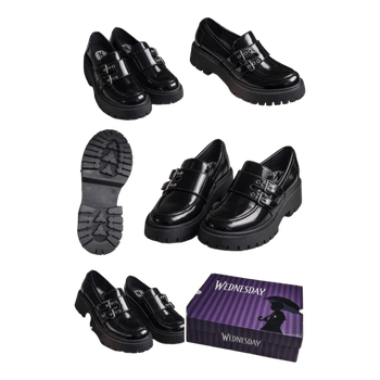Mocassins noirs Wednesday