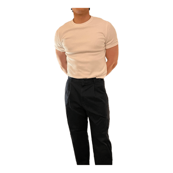 Mustat puuvillahousut