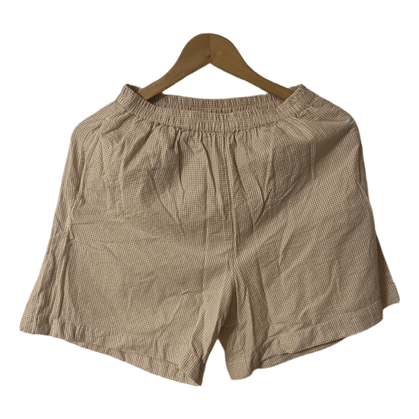 Beige ternede shorts