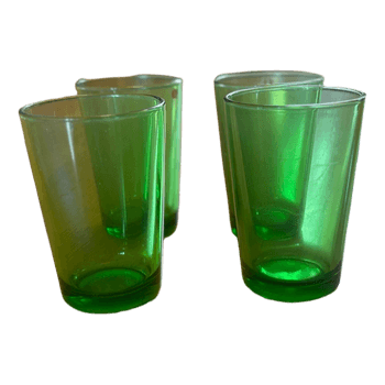 Vihreät Iittala juomalasit