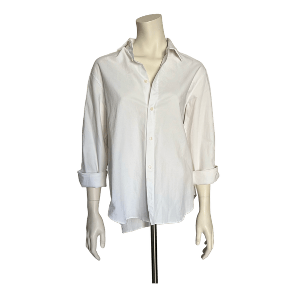 Zara white cotton shirt