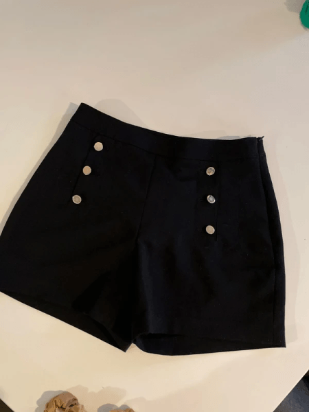High waisted shorts