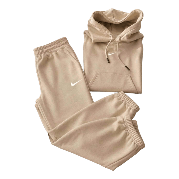 Beige Nike tracksuit