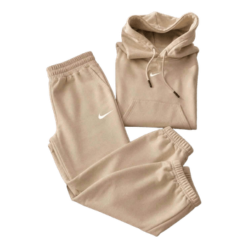 Beige Nike tracksuit