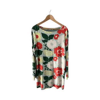 Marimekko kukikas tunika xl