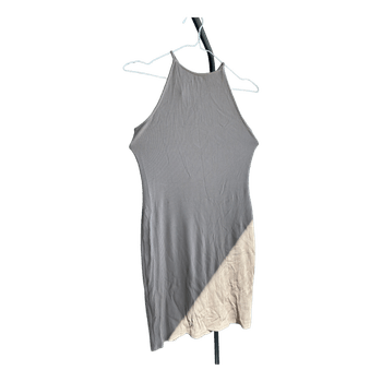 H&M beige ribbed dress