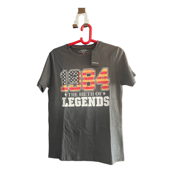 Grey graphic t-shirt