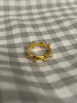 Missoma Ring with Beaded Design