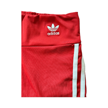 Adidas Red bike shorts S
