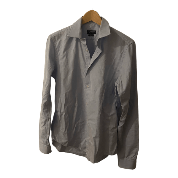 Zara light blue shirt