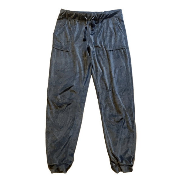 Grå velour sweatpants