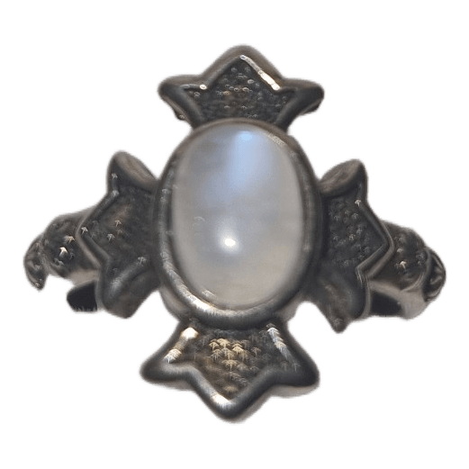 Moonstone sormus
