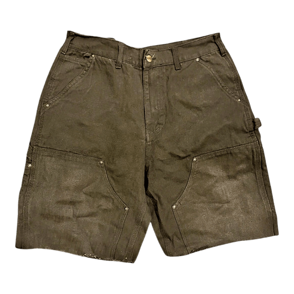 Ruskeat Carhartt shortsit