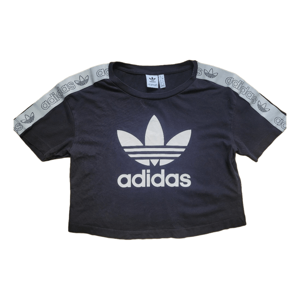 Black cotton t-shirt Adidas