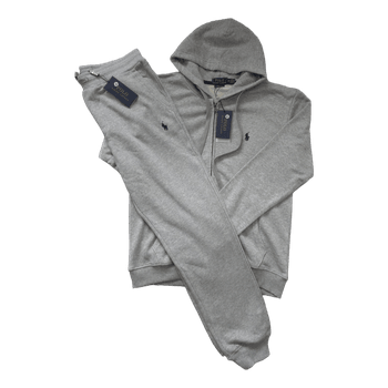 Ralph Lauren Grey Loopback Fleece Tracksuit