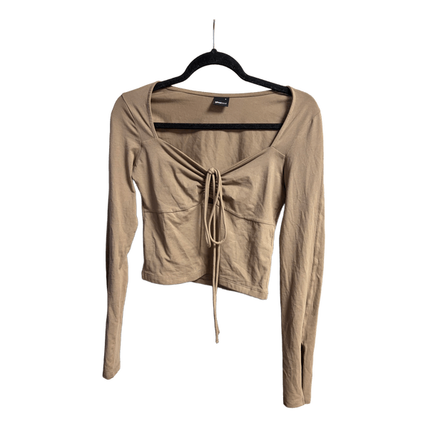 Gina Tricot ruskea paita