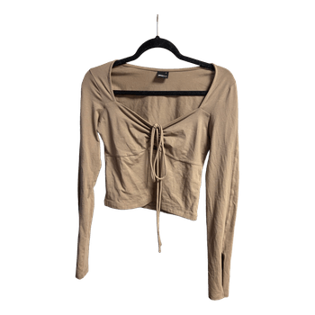 Gina Tricot ruskea paita