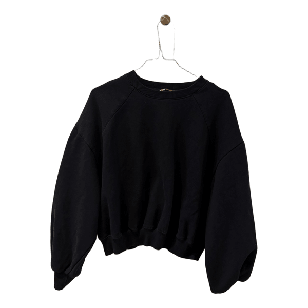Sort sweatshirt