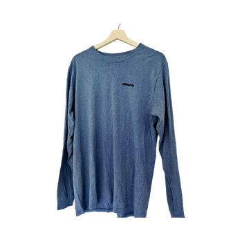 Light blue long sleeve t-shirt