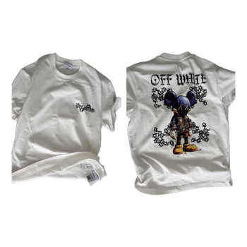White OFF t-shirt for man