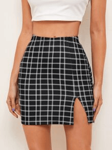Plaid Skirt