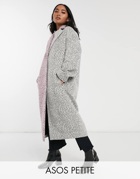 Leopard Brushed Coat