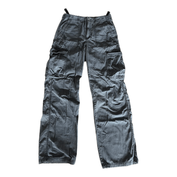 Bershka grey cargo trousers