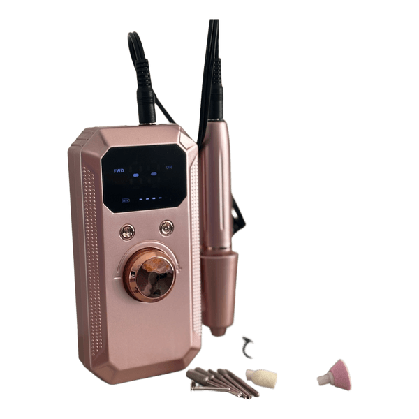 Electric nail drill set