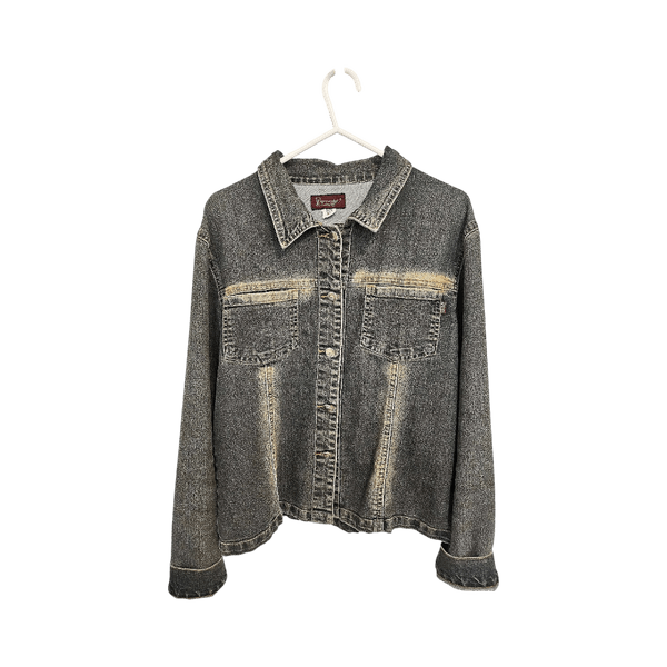 Grey denim vintage jacket