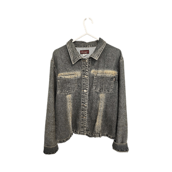 Grey denim vintage jacket