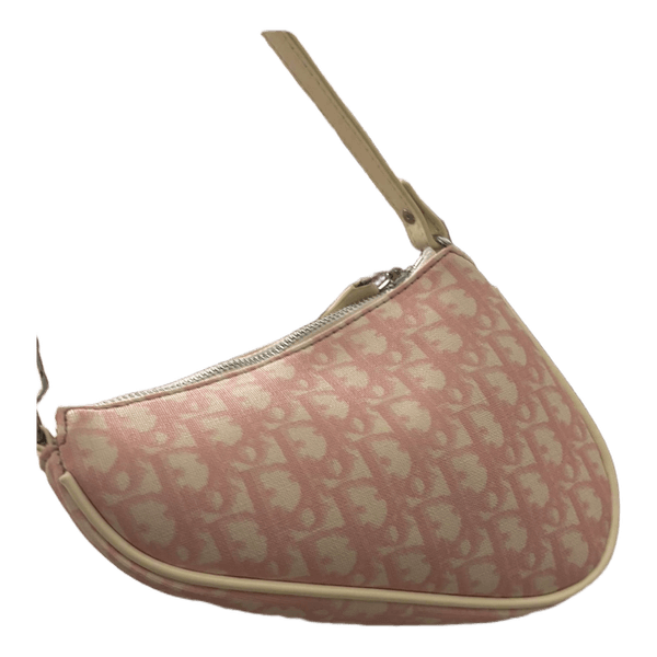 Pink Dior saddle bag