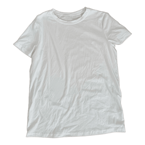 Hvid t-shirt