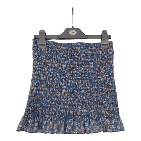 Blomstret smock top