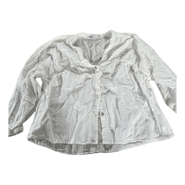 Hvid Zara bluse