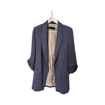 Light blue tailored blazer