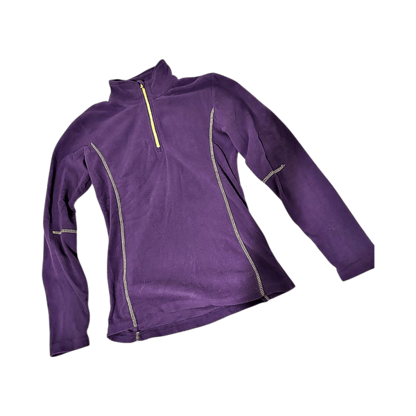 Violetti vetoketjullinen paita