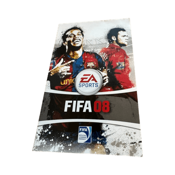 PS2 Fifa 08 ohjekirja SLES-54870
