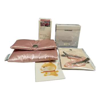 Key pouch,blotting papers 100tk, nail colour shine on me SE09,hairpins