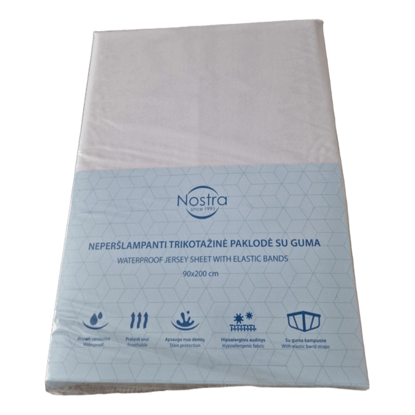 Waterproof jersey sheet