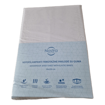 Waterproof jersey sheet